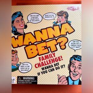 Tactic Toys 41065 Wanna Bet - Ages 8 And Up